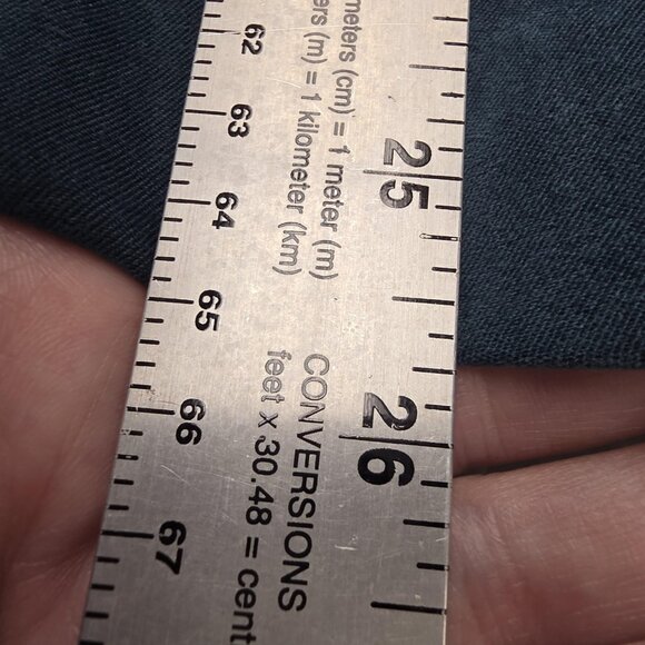 Norton McNaughton Jacket Womens Plus 18W Blue Stretch Faux Suede Zip Front - Picture 9 of 9